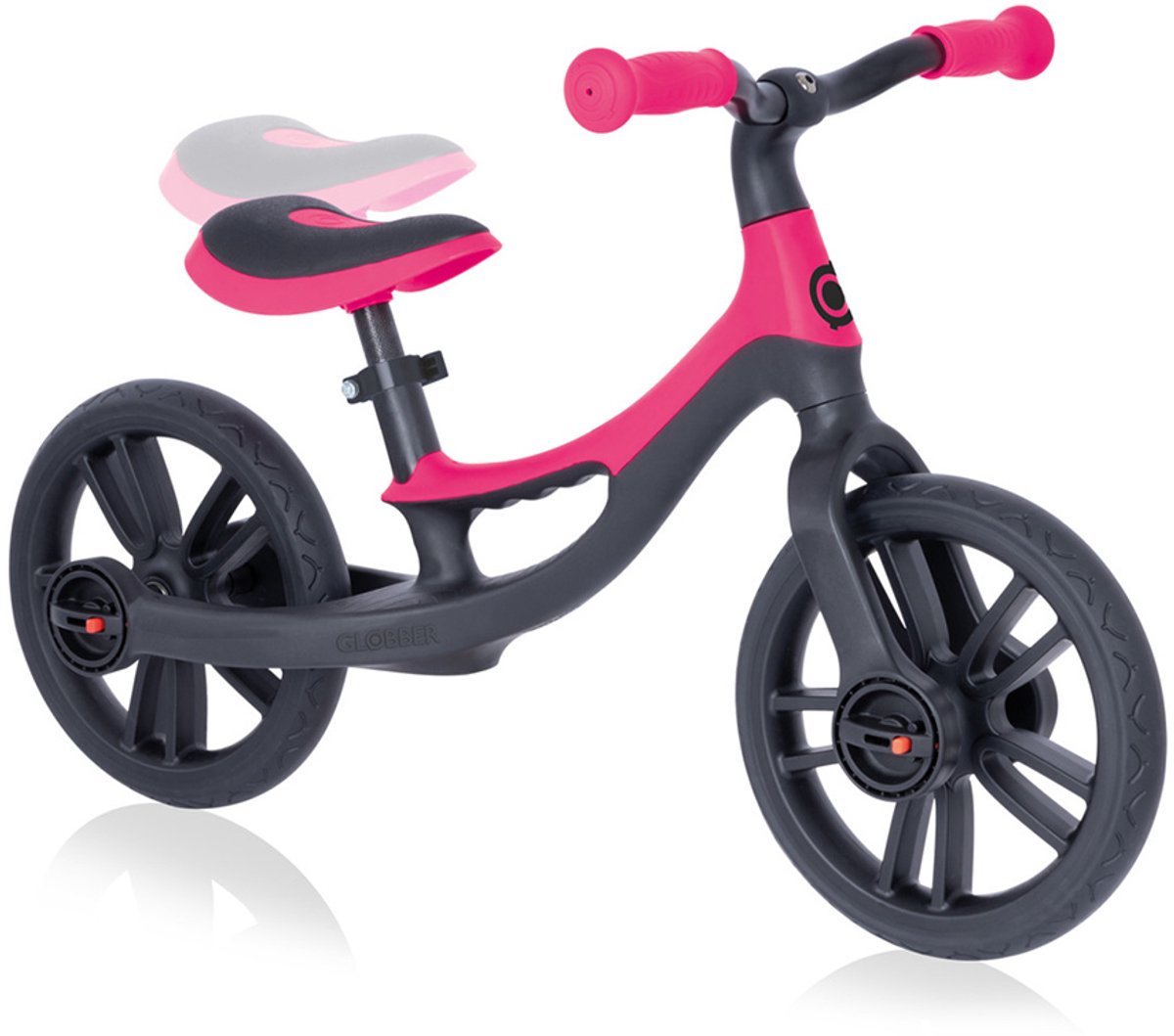 Globber Loopfiets Vanaf 2 Jaar Go Bike Elite Fuschia (4895224407096)