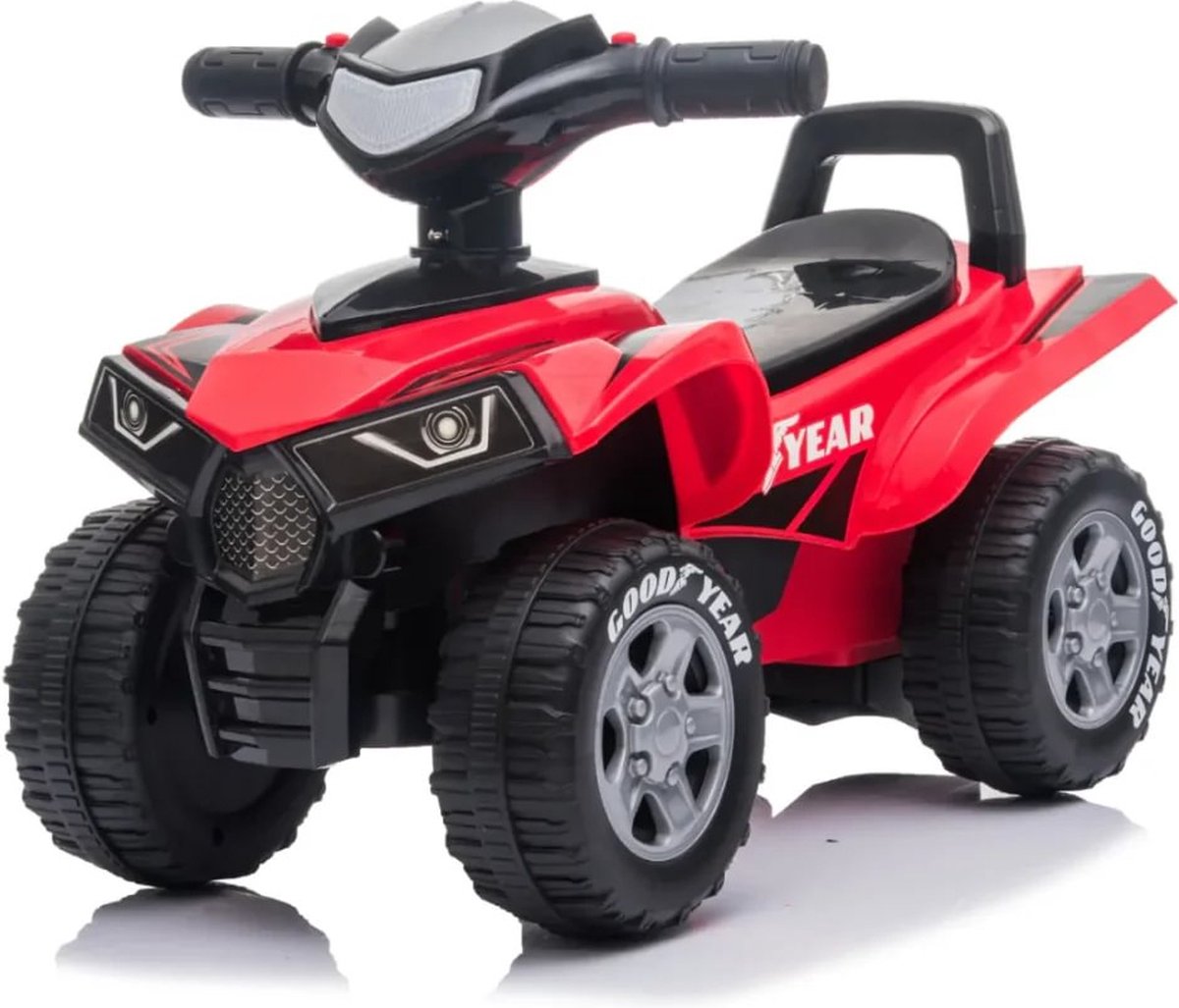 Goodyear Loopauto - voor Kinderen - 1 tot 3 jaar - Rood (5413822544204)