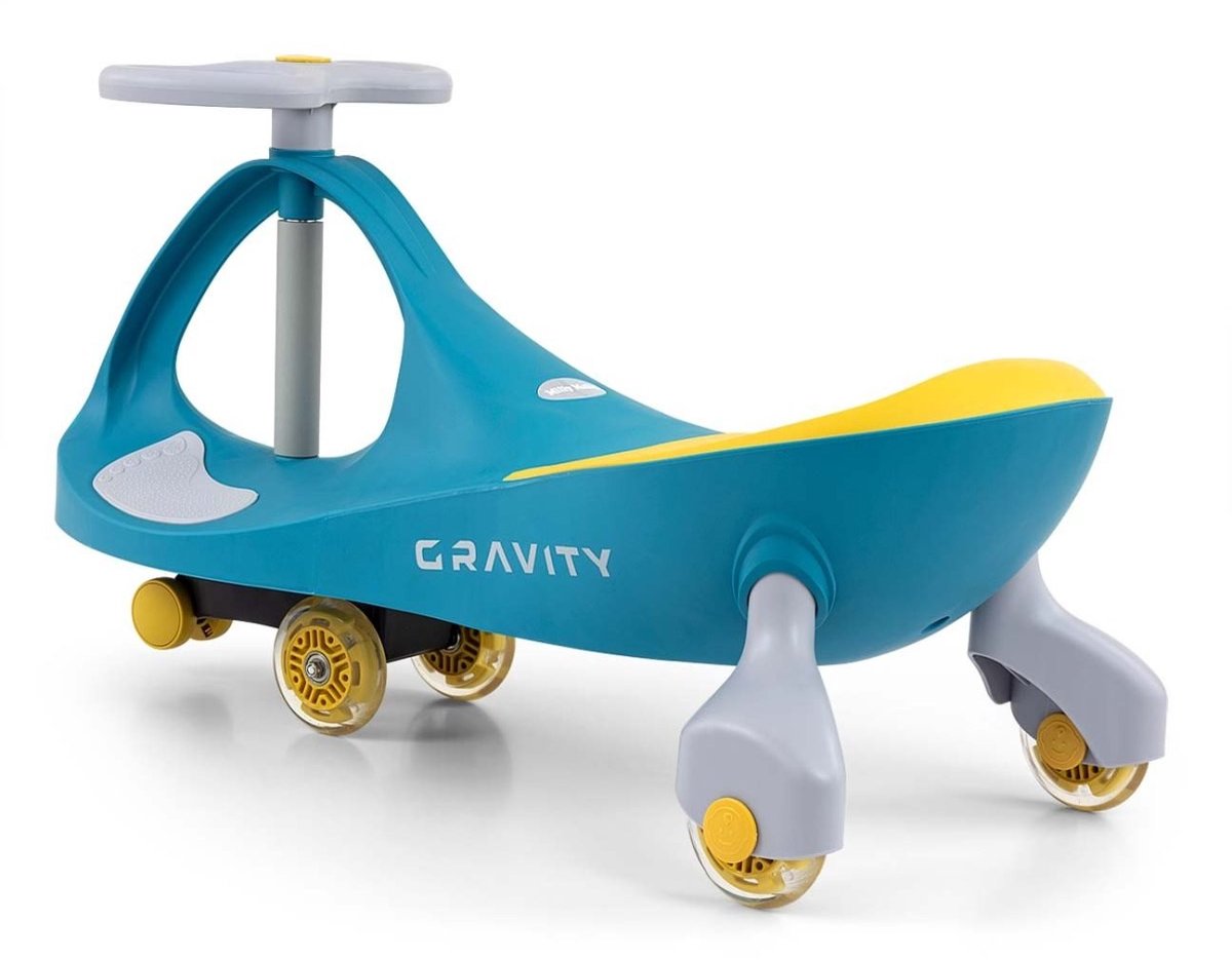 Gravity Ride-On Groen en Geel Milly Mally (5901761129892)
