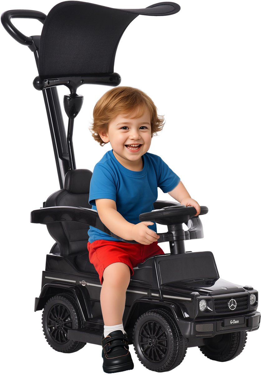 HOMCOM-Rijdbare Schuifwagen-85,5x40,5x95cm-PP-Zwart (3662970082614)