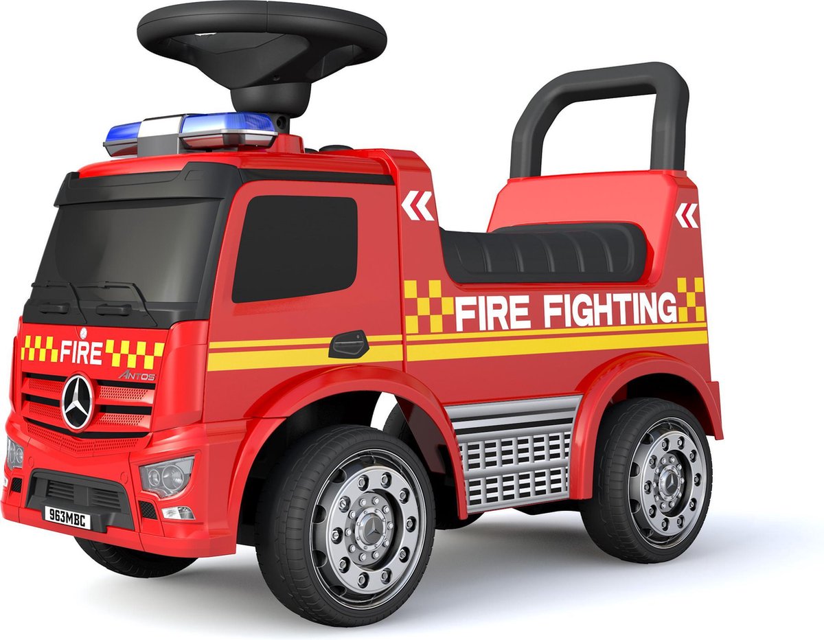 Happy Baby Loopauto Brandweer Rood (8718531447905)