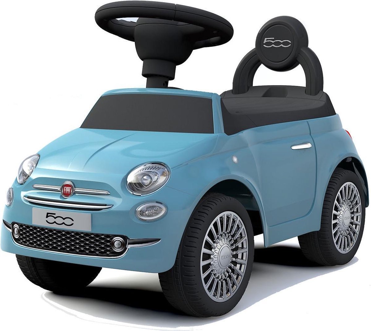 Happy Baby - loopauto - FIAT 500 BLAUW (8718531446441)