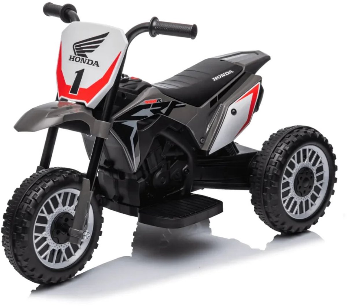 Honda CRF450 - Elektrische Kindermotor - 6V accu - tot 3 jaar - Grijs (5413822539101)