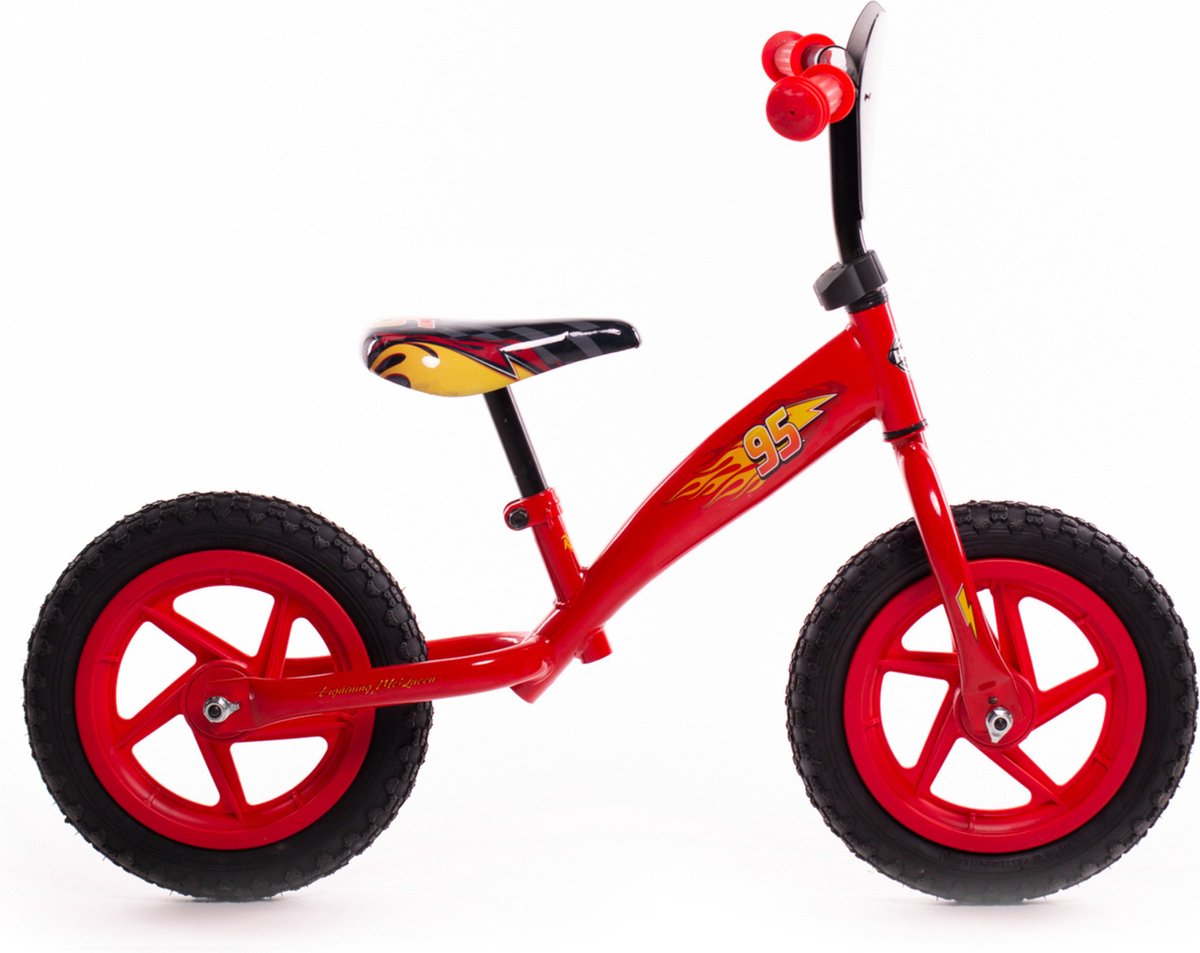 Huffy Cars Loopfiets 12 inch - Voor peuters en kleuters vanaf 2 jaar (0324472764100)