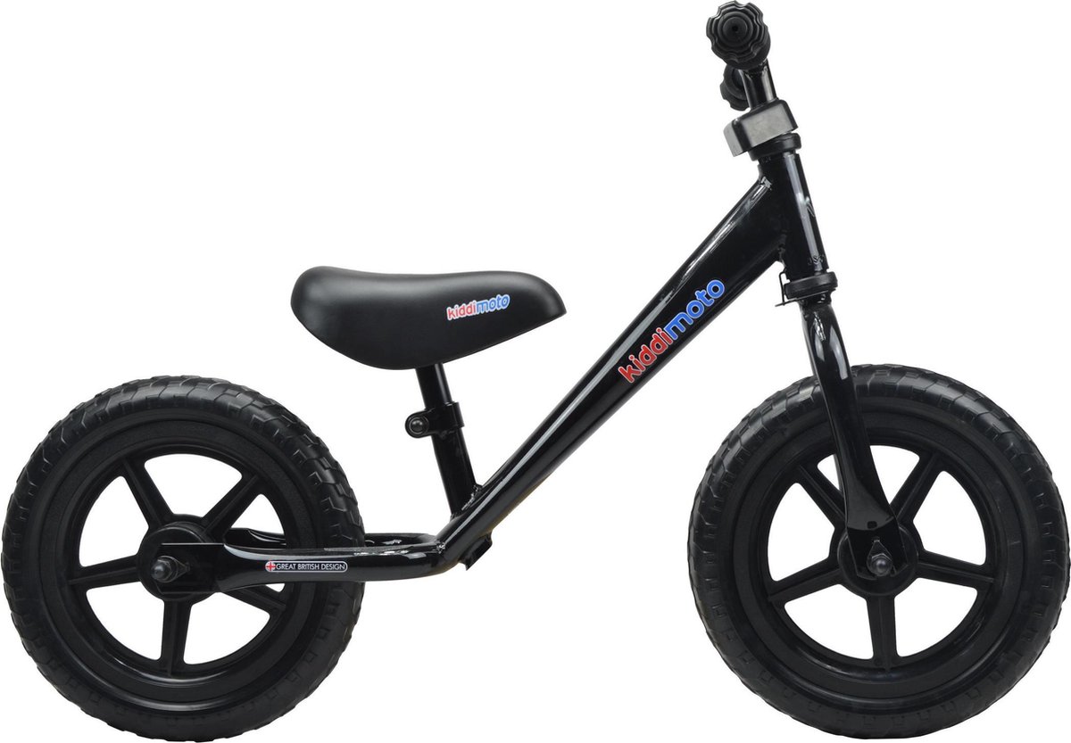 Kiddimoto Super Junior zwart-grijs (5060262723807)