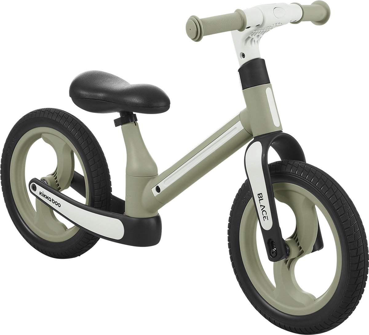 Kikkaboo Blace Loopfiets Inklapbaar - Legergroen (3800171212076)