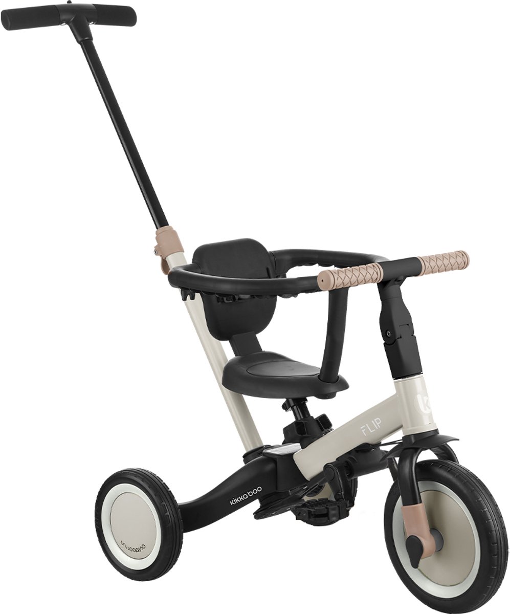 Kikkaboo Flip Driewieler 5in1 - Beige (3800171212182)