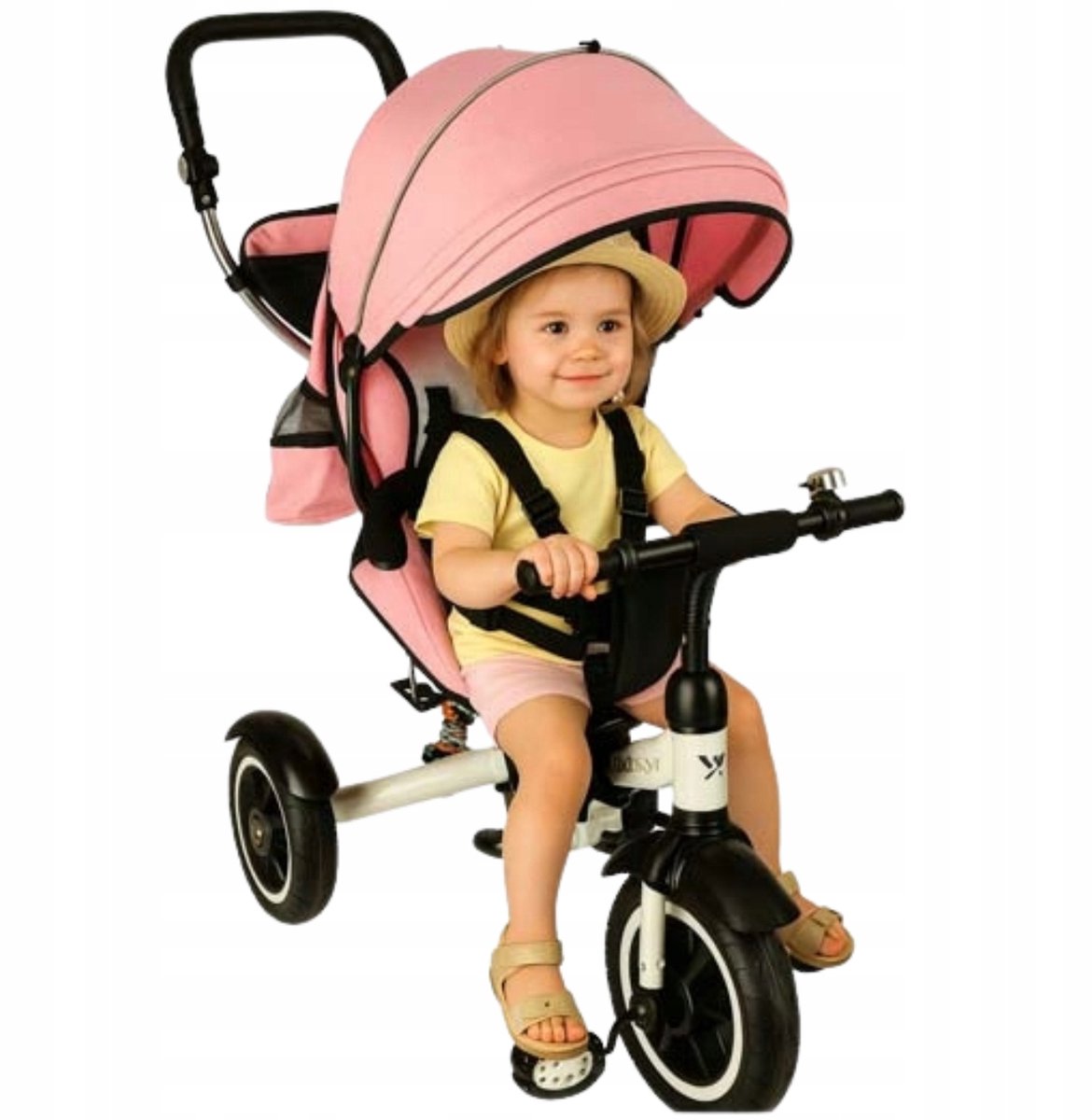 Kinder driewieler 3-in-1 loopfiets met omkeerbare zitting (5903902660585)