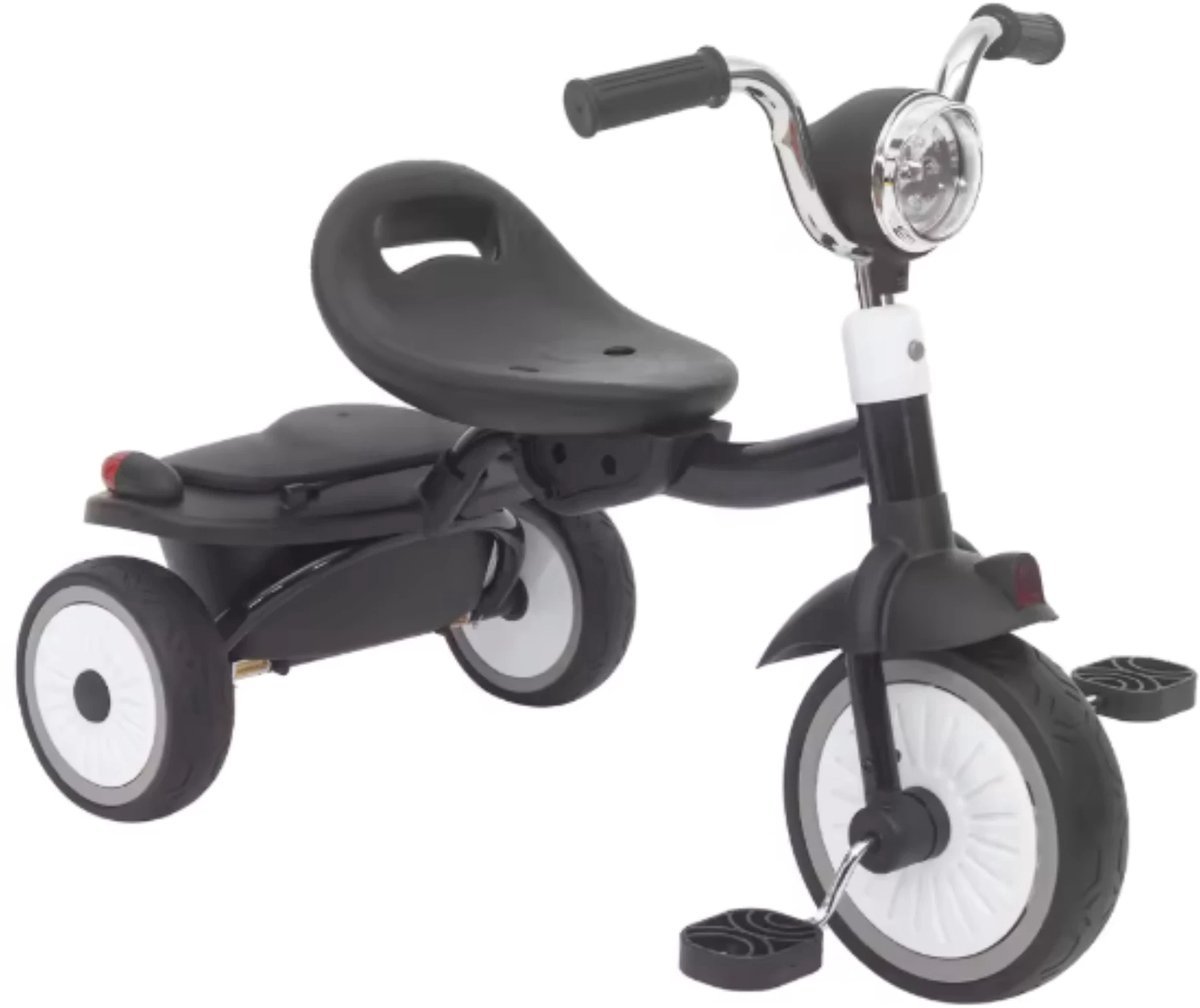 Kinder driewieler Fioren 6-in-1 - Voor kinderen - Kinderfiets - Babyfiets - Peuterfiets - Zwart - 1 tot 5 jaar (8721052070521)