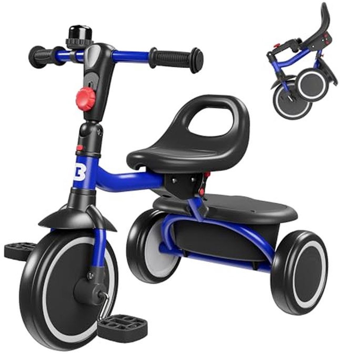 Kinderdriewieler voor Peuters van 18 Maanden tot 5 Jaar - Ideaal Speelgoed voor Jongens en Meisjes (9101046100165)