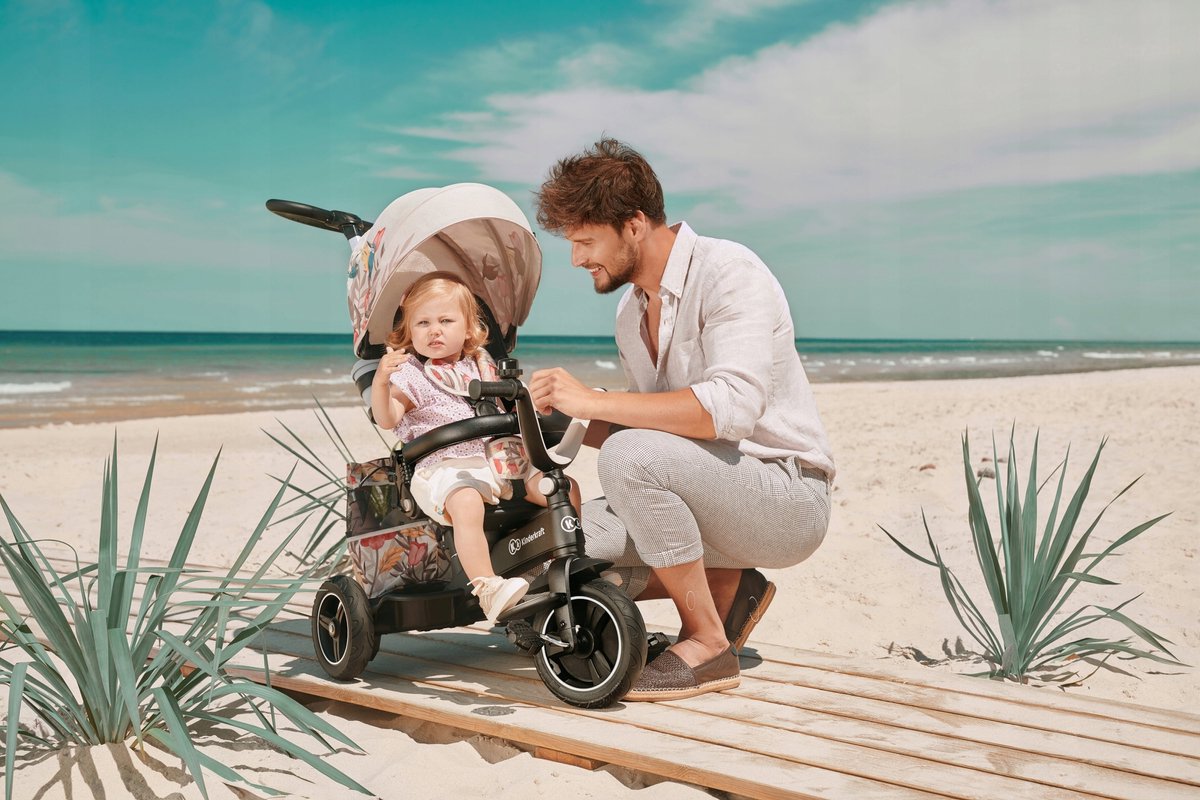 Kinderkraft EASYTWIST Driewieler: 360° draaibaar, 1-5 jaar (0702750010802)