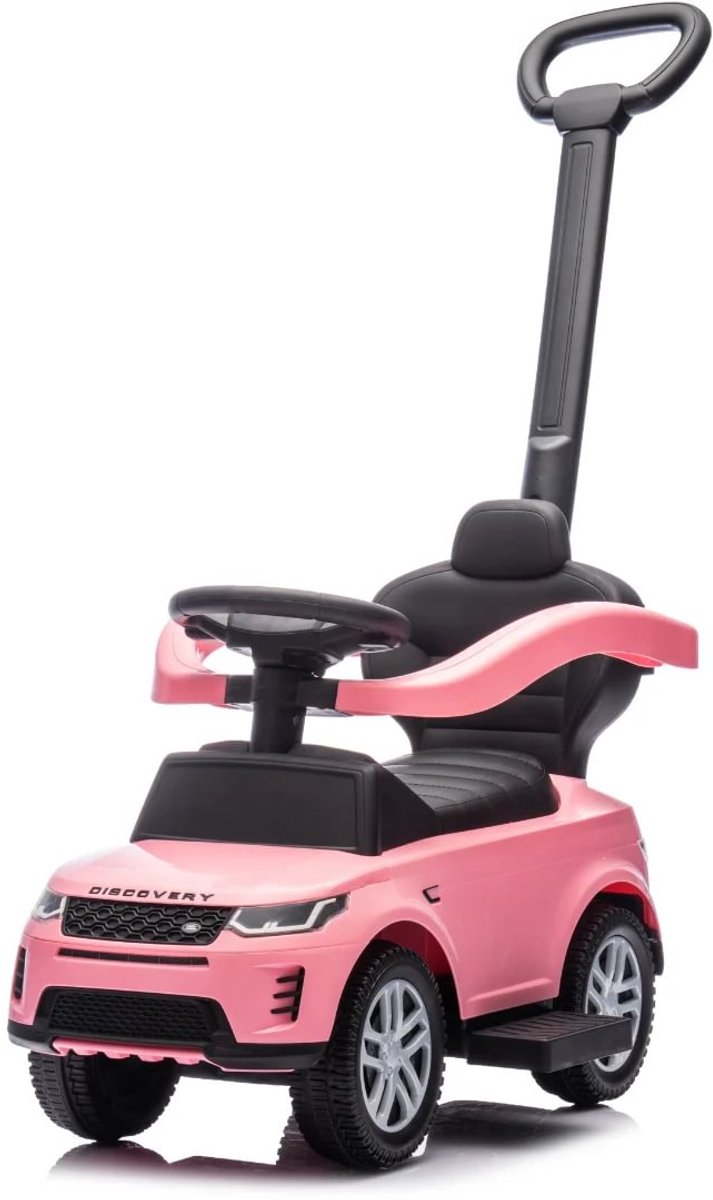 Land Rover Discovery - 2-in-1 Loopauto voor Kinderen - 1 tot 3 jaar - Roze (5413822561850)