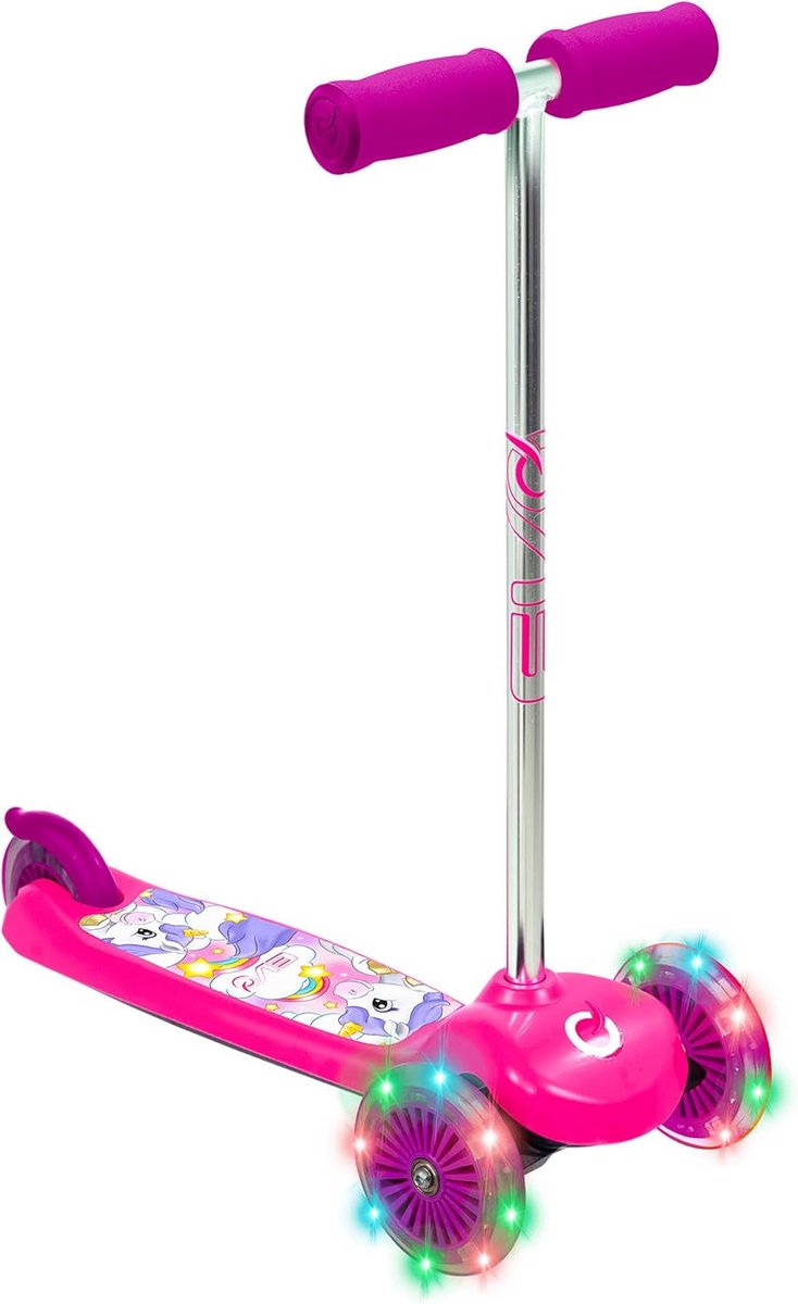 Leuke Kinderscooter met Verlichte Wielen voor Peuters | 3-Wiel Tri-Scooter voor Kinderen van 2-5 Jaar (9101048058037)