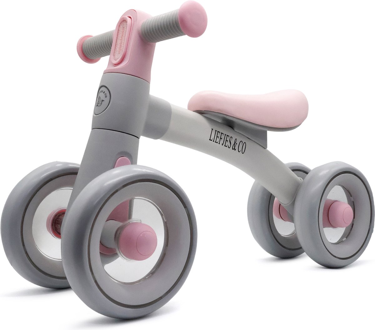 Liefjes & Co Loopfiets / Driewieler vanaf 1 Jaar Baby Roze (8720364901202)