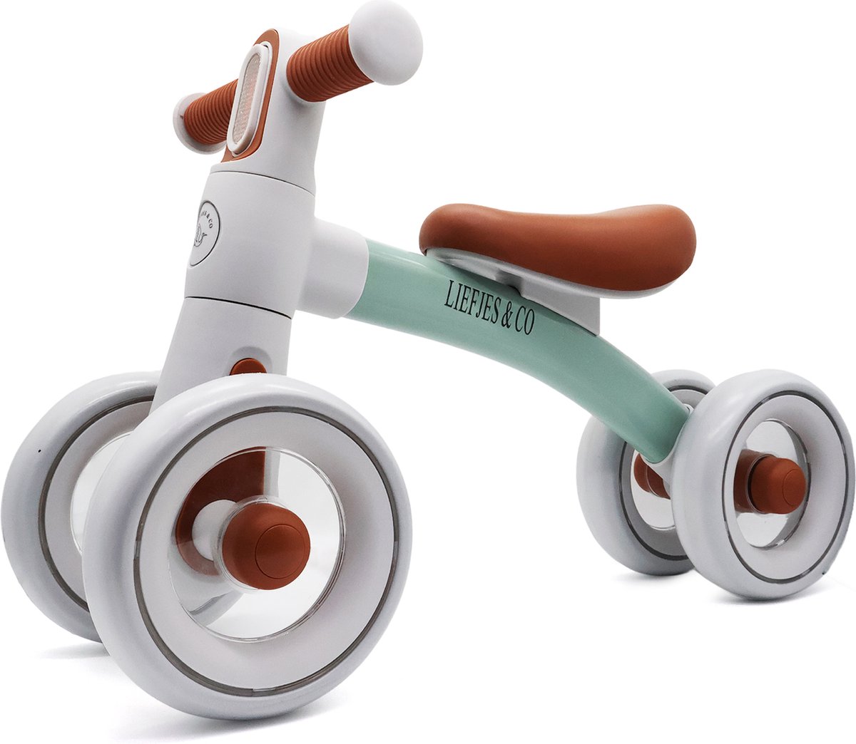 Liefjes & Co Loopfiets / Driewieler vanaf 1 Jaar Mint Groen (8720364901196)