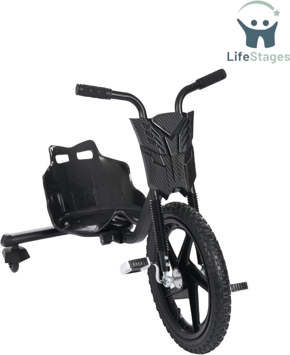 LifeStages - Drift Trike - Drift Trike - Driftstep MET 3 WIELEN - Pedaal - Driewieler Driftstep VOOR KINDEREN VANAF 6 JAAR (8721197540668)
