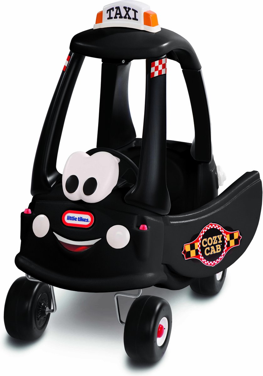 Little Tikes Cozy Coupe Taxi Loopauto - Zwart (0050743170515)
