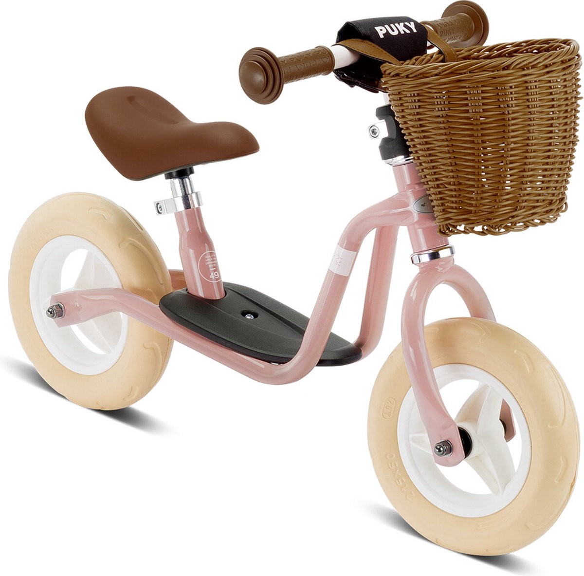 Loopfiets - Puky LR M - Retro Roze - Met mandje - Vanaf 2 jaar (4015731040948)