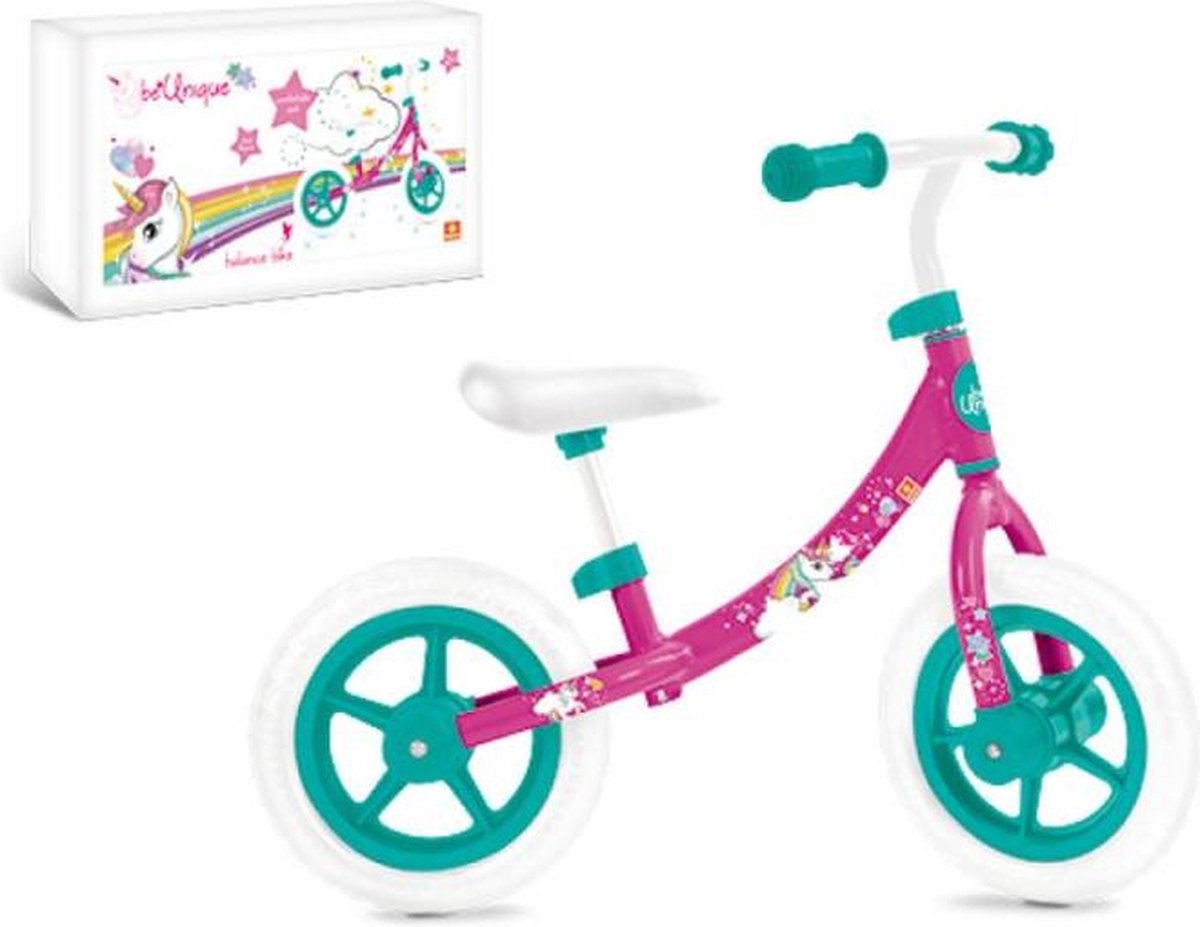 MONDO Loopfiets Metaal Eenhoorn / Unicorn - vanaf 2 jaar (8001011284801)