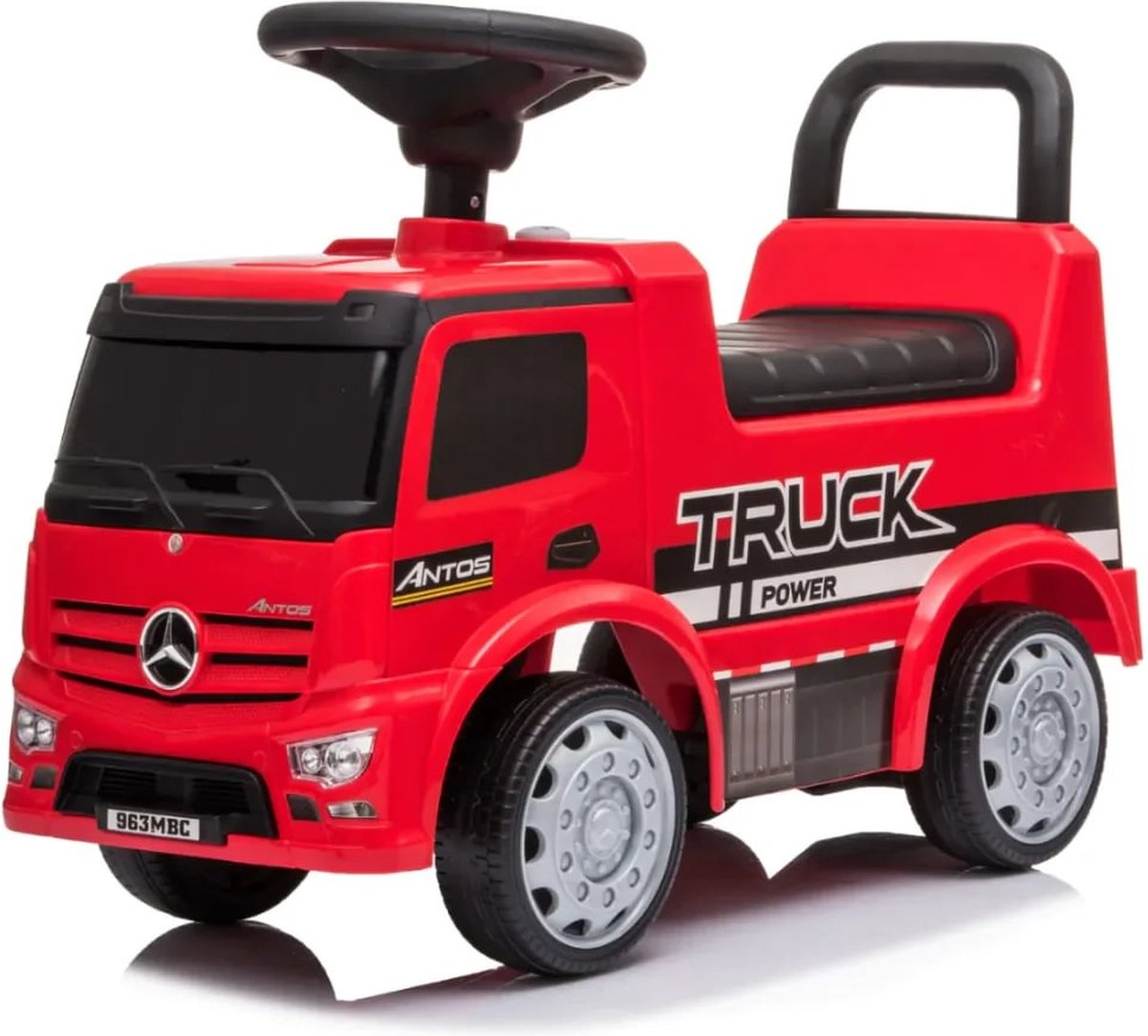 Mercedes Antos Loopauto - voor Kinderen - tot 3 jaar - Claxon - Rood (5413822544242)