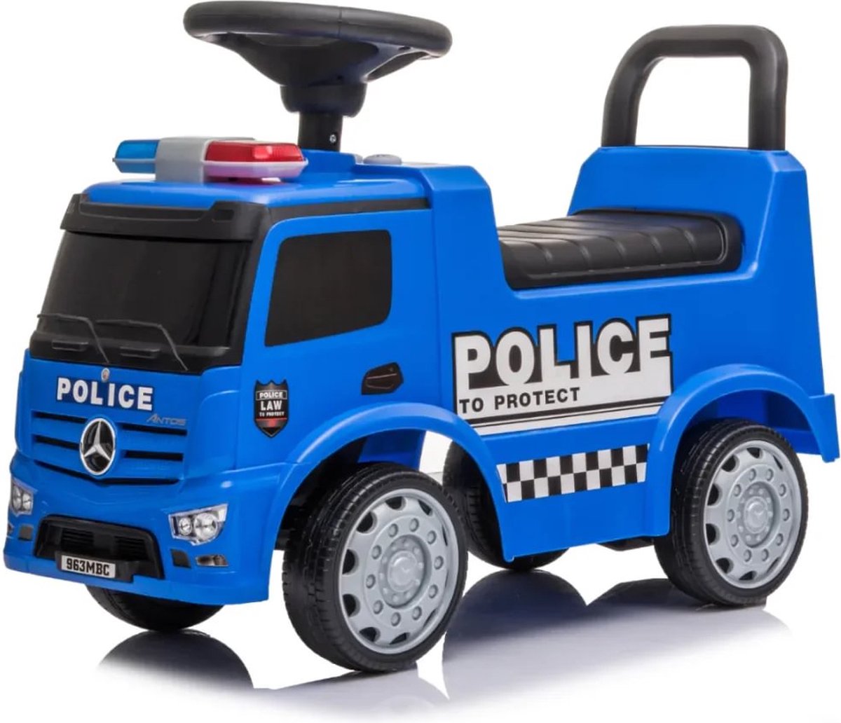 Mercedes Antos Politie Loopauto - voor Kinderen - tot 3 jaar - Blauw (5413822544334)