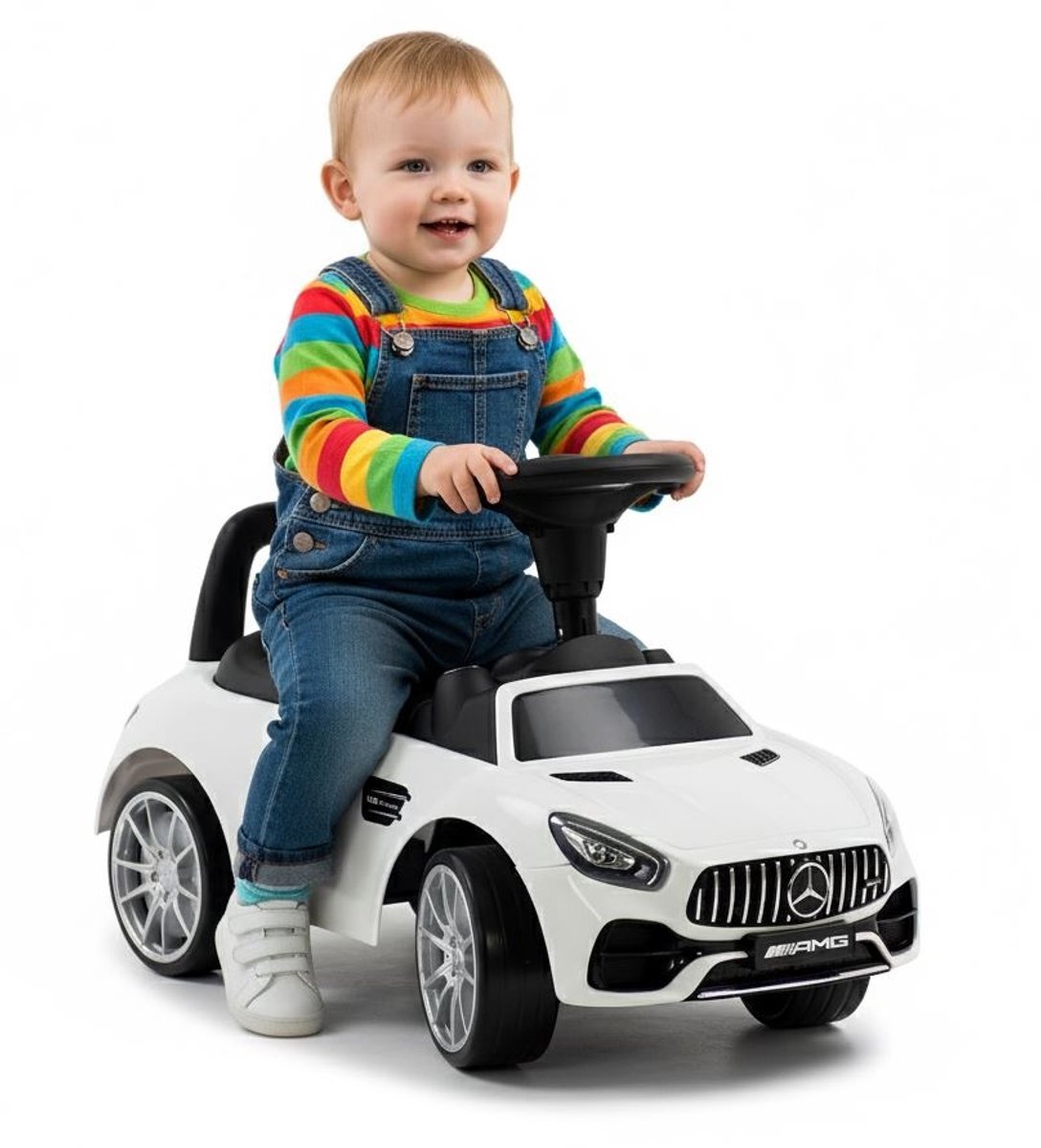 Mercedes GT-AMG Loopauto - Wit (8720512840940)