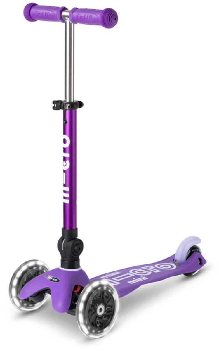 Micro Mini Micro step Deluxe | step / scooter in de kleur paars voor kinderen van 2 tot 6 jaar | max 50 kg (7630053556747)