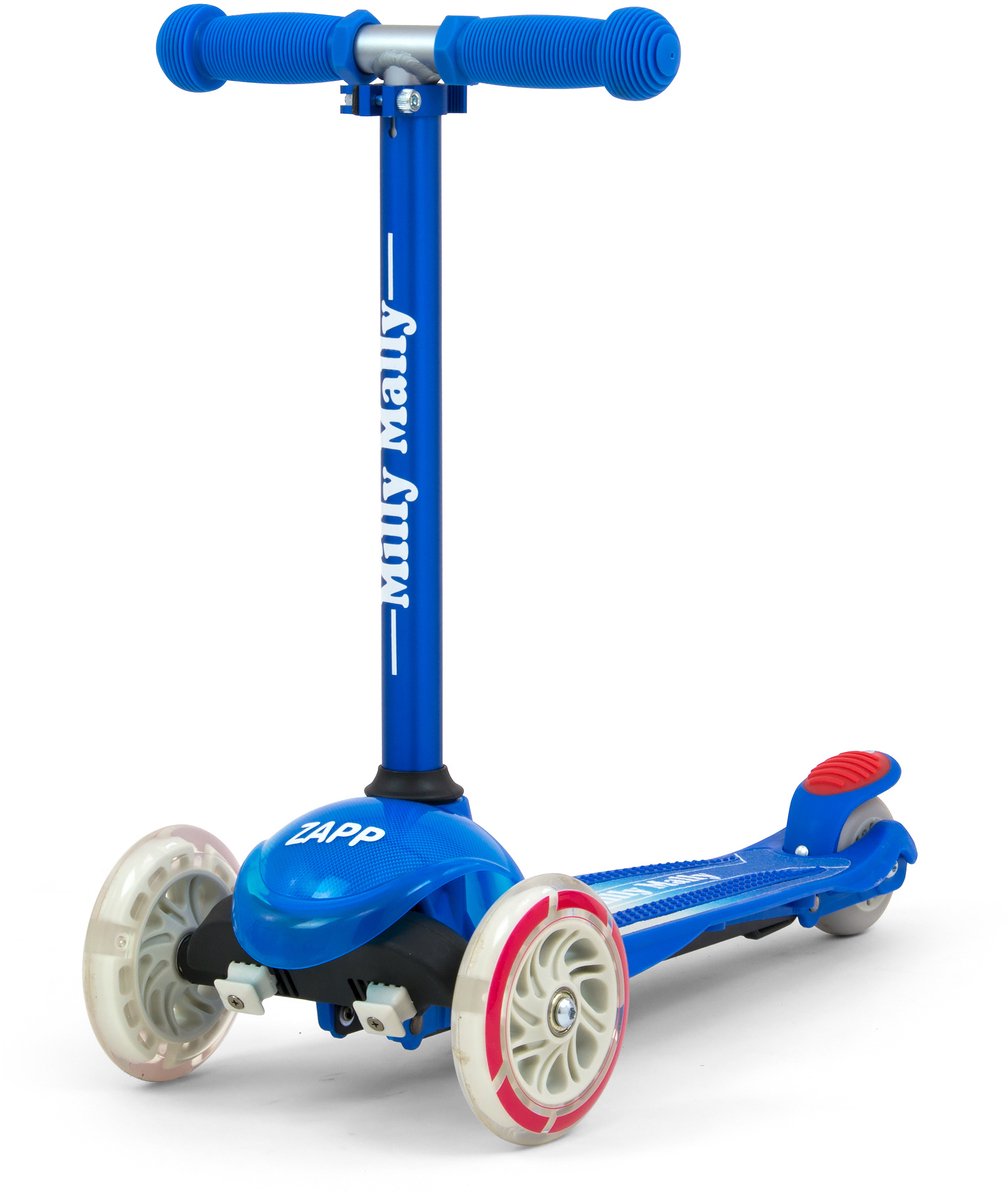 Milly Mally Kinderstep Zapp Scooter Junior Donkerblauw (5901761125641)