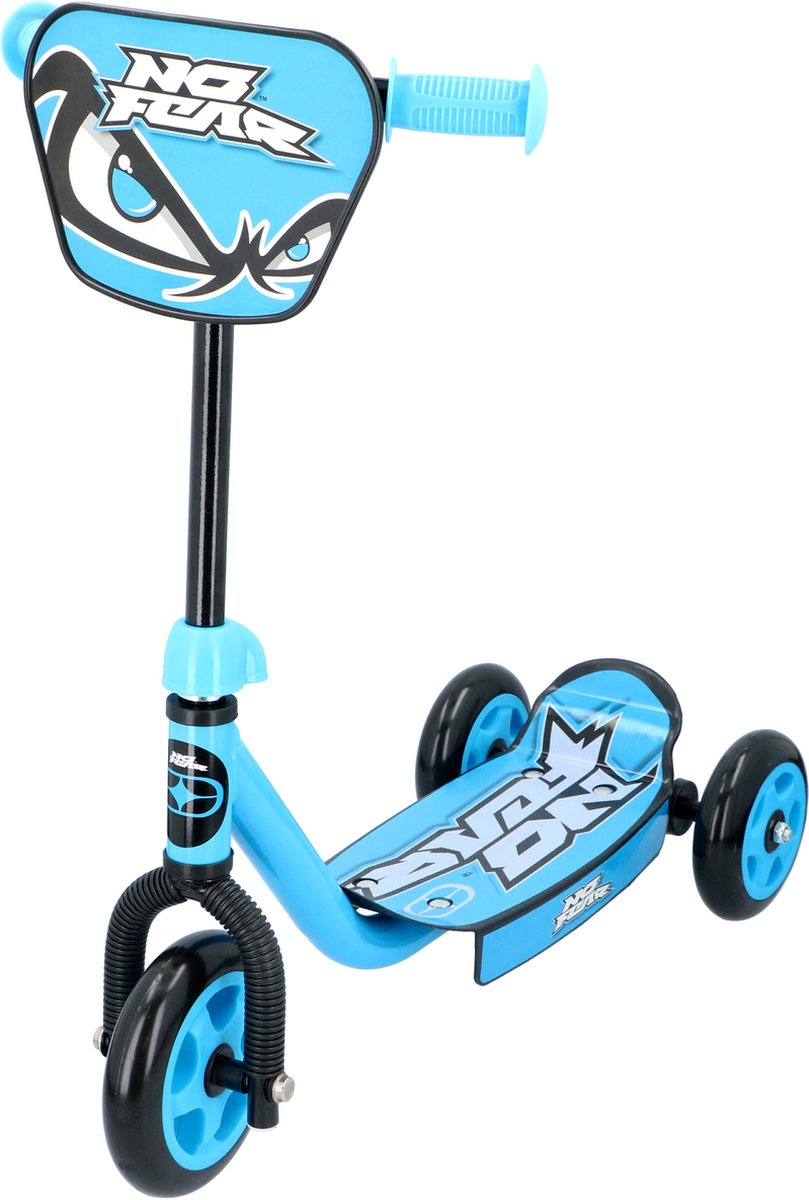 No Fear Kinderstep - 3 Wielen - 3+ - Max. 20 Kilo - Blauw of Rood (8711252075020)