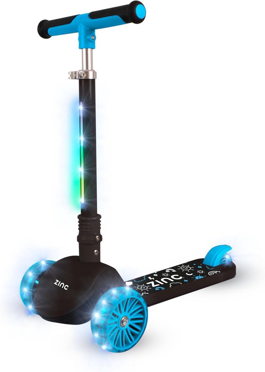 Opklapbare Driewielige Scooter voor Kinderen - Veilig en Stijlvol (9101043428842)