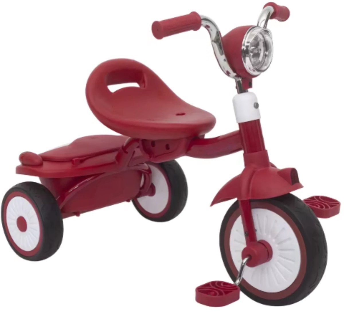 Opulence Kinder driewieler 6-in-1 - Voor kinderen - Kinderfiets - Babyfiets - Peuterfiets - Rood - 1 tot 5 jaar (8721052069938)