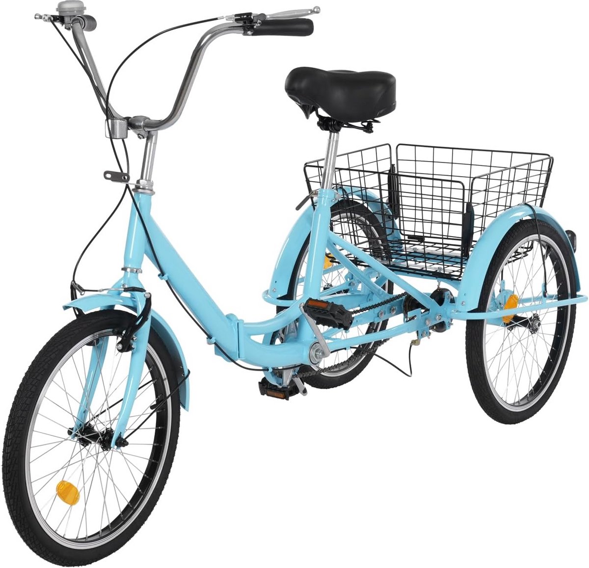 Opvouwbare 20 inch driewieler voor volwassenen en senioren (9101037485257)