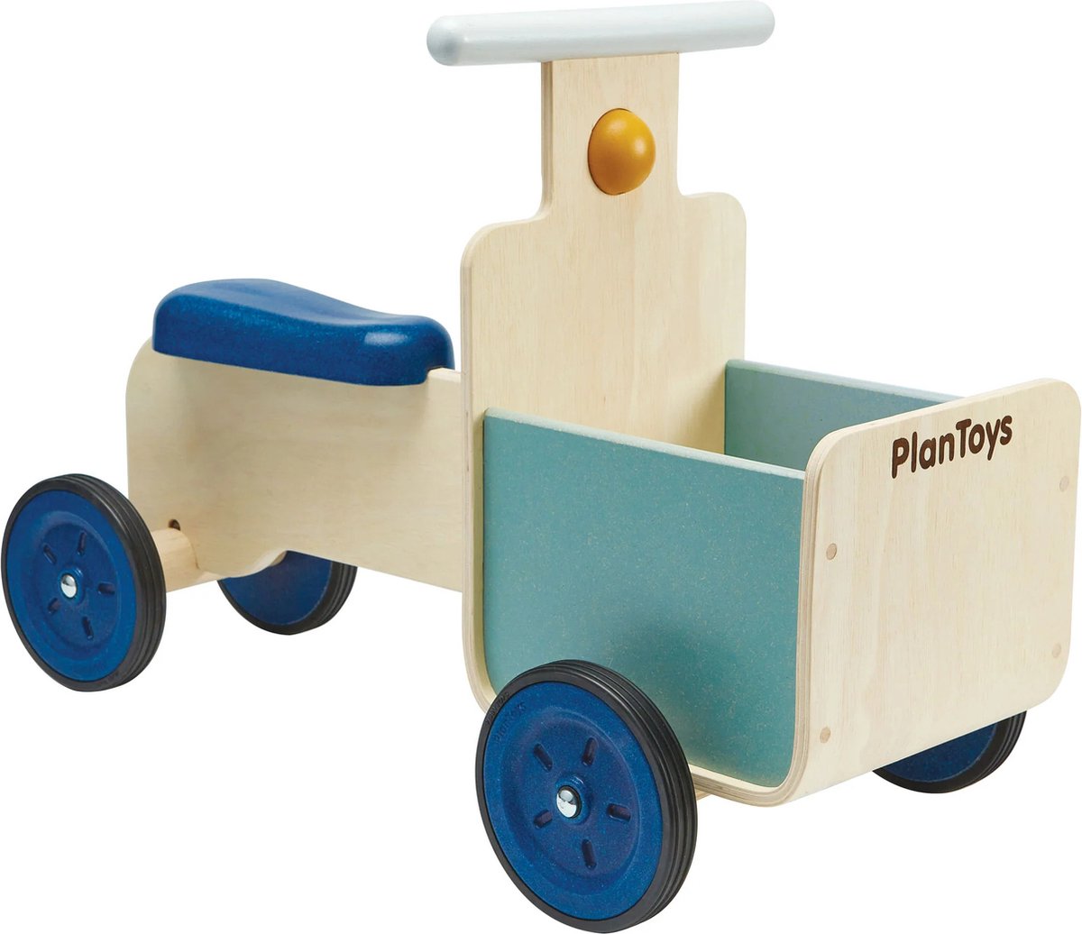 PlanToys Houten Speelgoed Bakfiets-boomgaard. (8854740034007)