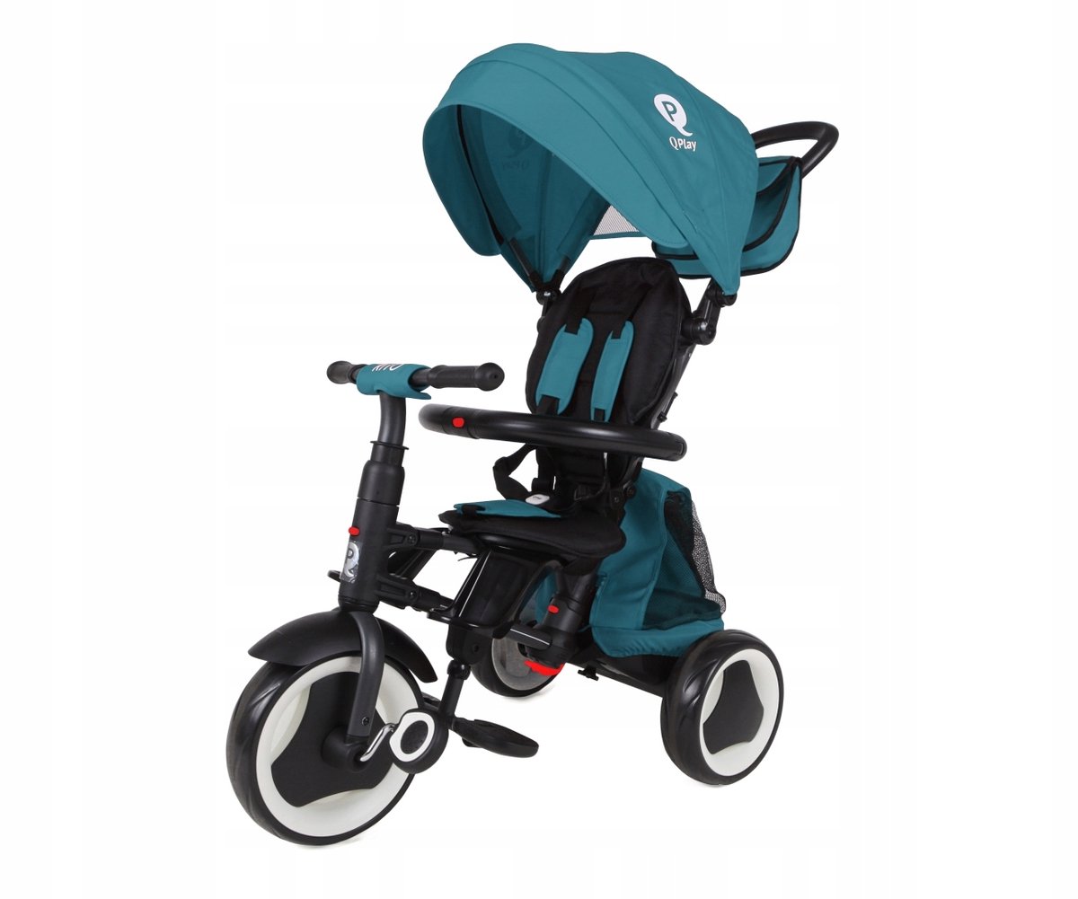 Qplay Driewieler Rito Plus Groen - Groeit Mee met Uw Kind (5061047480113)