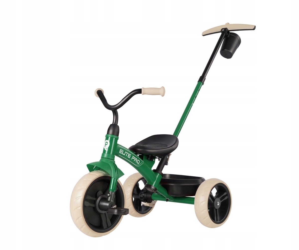 Qplay Elite Pro Driewieler Groen - Veilig in Comfortabel (5061047480663)