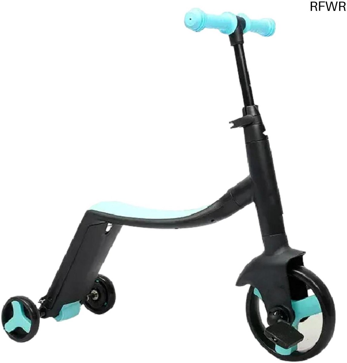 RFWR® 3-in-1 Driewieler en Step voor Kinderen - Groeiend Speelgoed van 1 tot 6 Jaar (8721316117207)