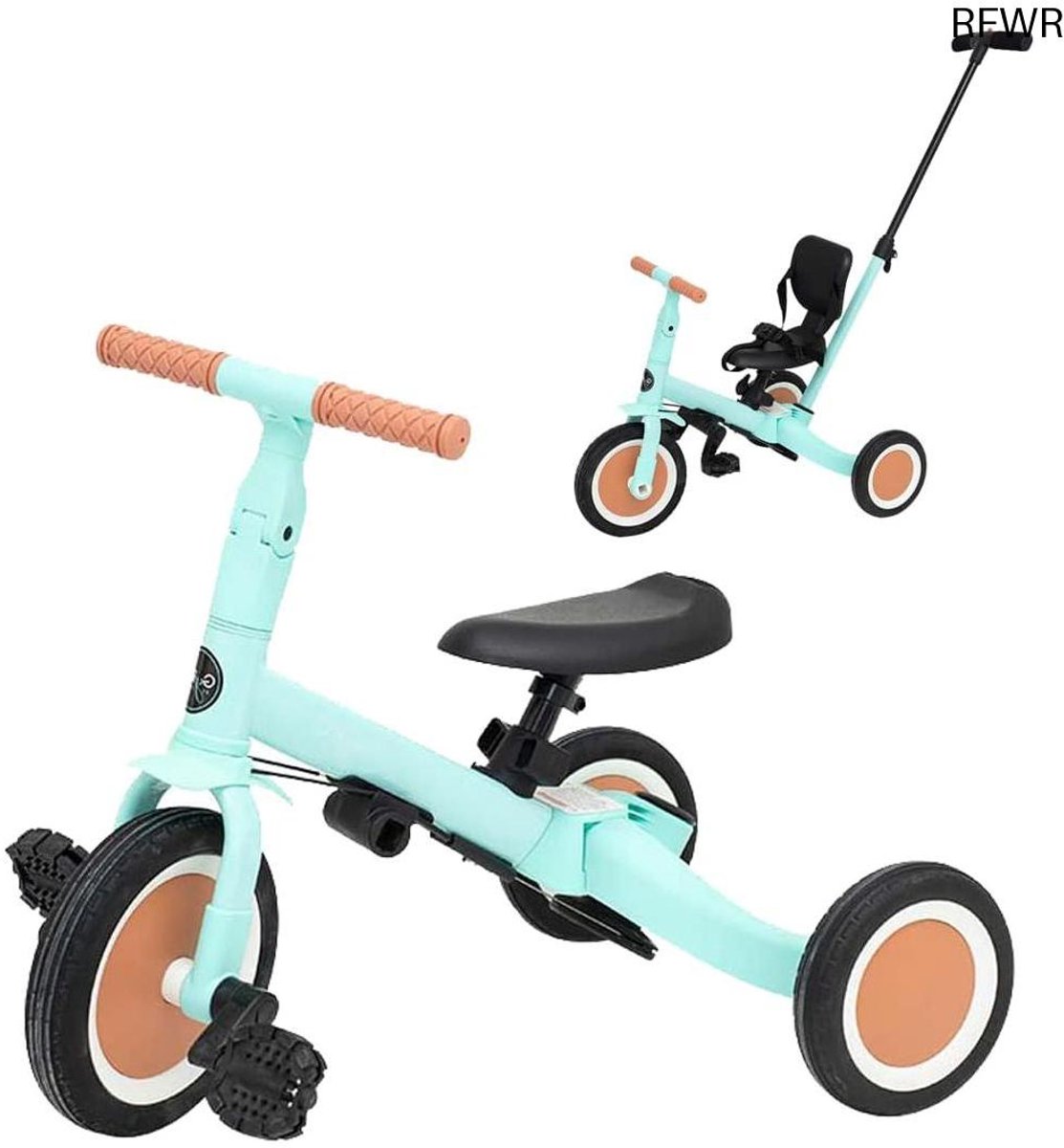 RFWR® 5-in-1 meegroeiende babydriewieler voor kinderen van 1 tot 5 jaar - aanpasbare kinderfiets zonder merk (8721316117382)