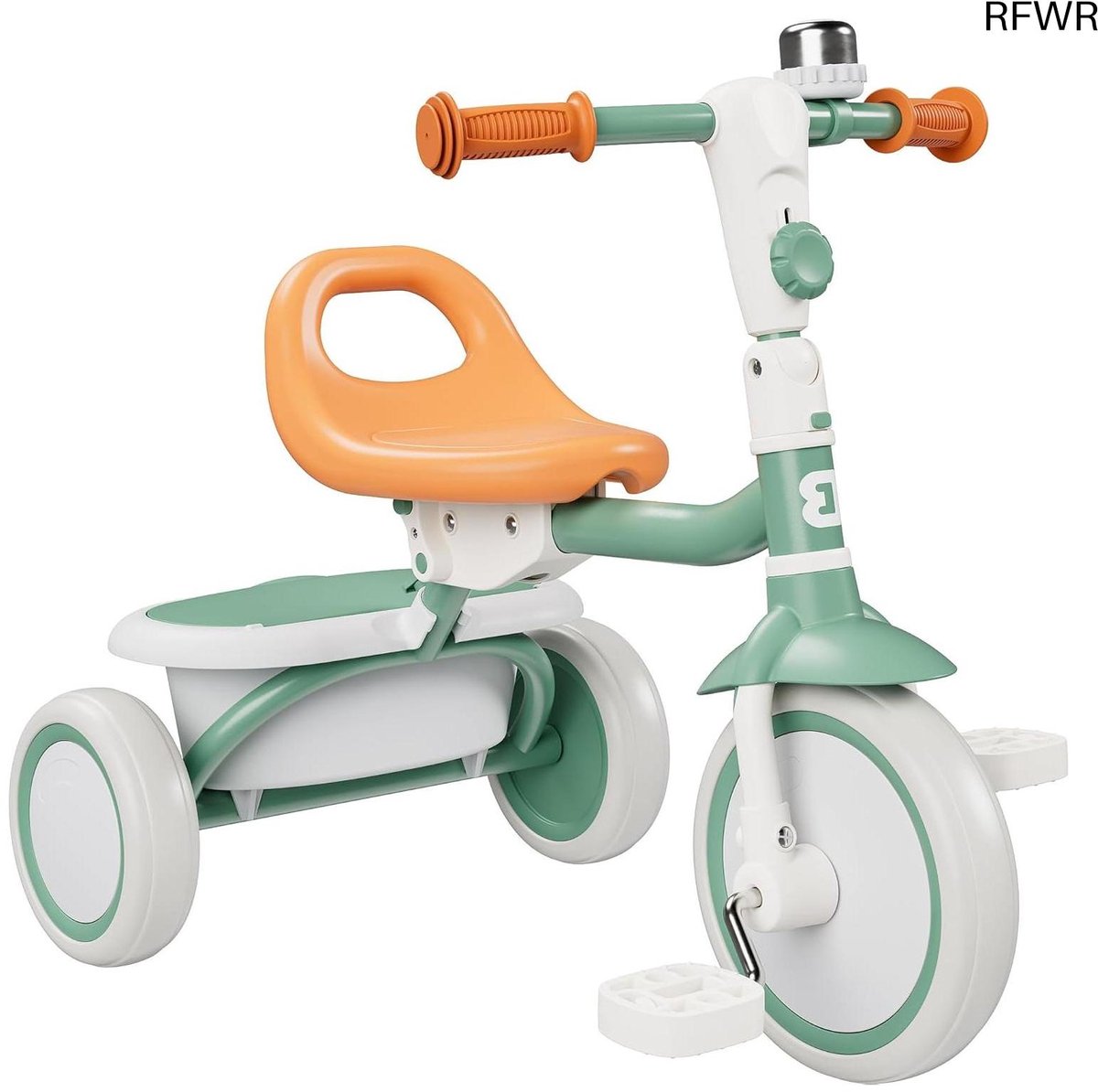 RFWR® Peuter Driewieler voor Kinderen van 18 Maanden tot 5 Jaar - Veilige en Comfortabele Fiets voor Beginners (8721316117139)