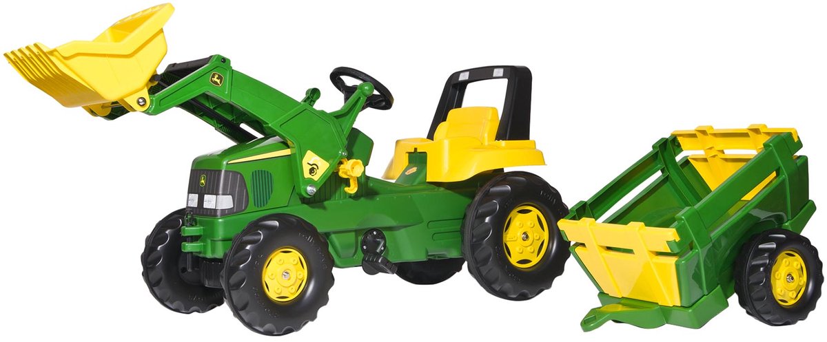 Rolly Toys rollyJunior Tractor Voor John Deere Pedalen (4006485811496)