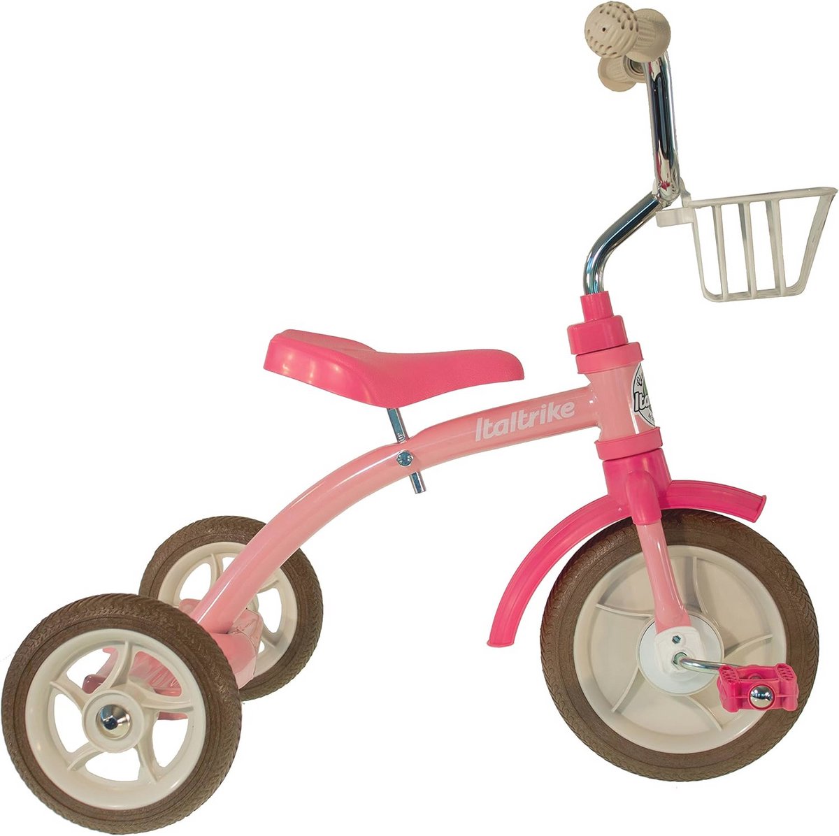 Roze Tuinstrike voor Kinderen - Hoogwaardige Metalen Driewieler (9101046875308)