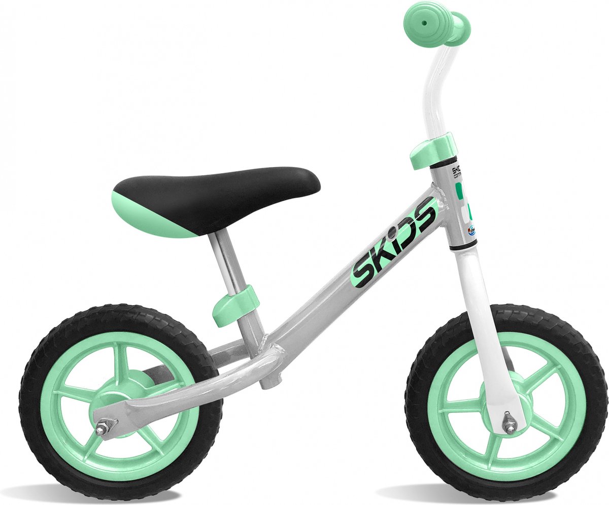 Skids Control Loopfiets Met 2 Wielen - Loopfiets - 10 Inch - Geschikt voor 2 tot 4 Jaar (3496276770087)
