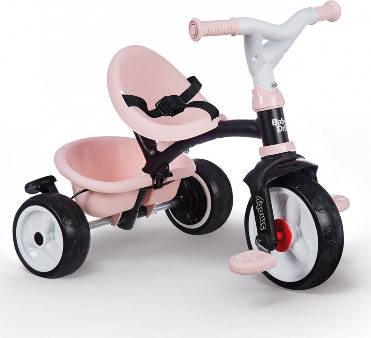 Smoby - Baby Driver Plus Roze - Driewieler - Loopfiets (3032167415011)