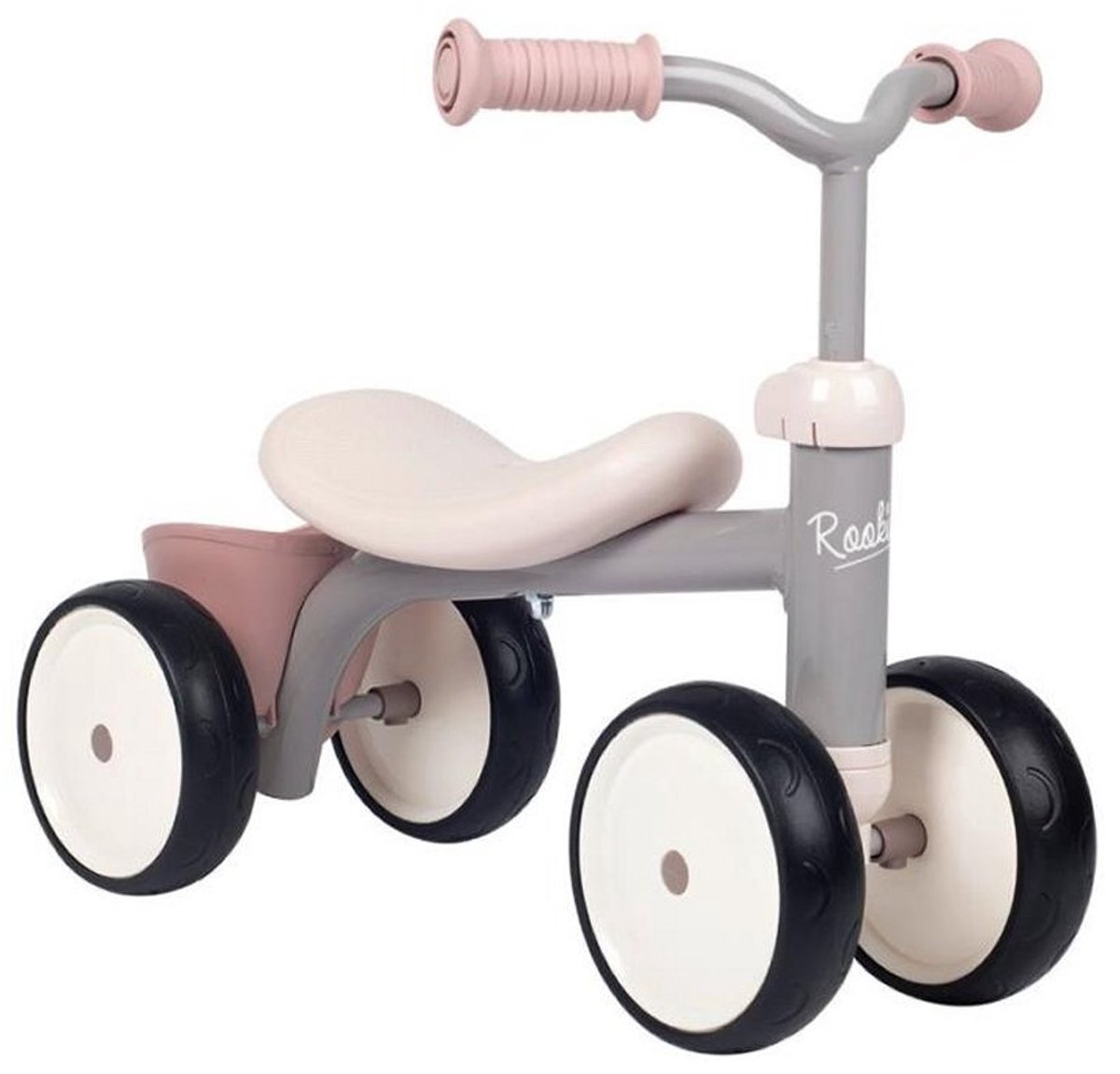Smoby Rookie - Loopfiets - Step - Roze - Ontdek de Wereld op Vier Wielen! (3032167214058)