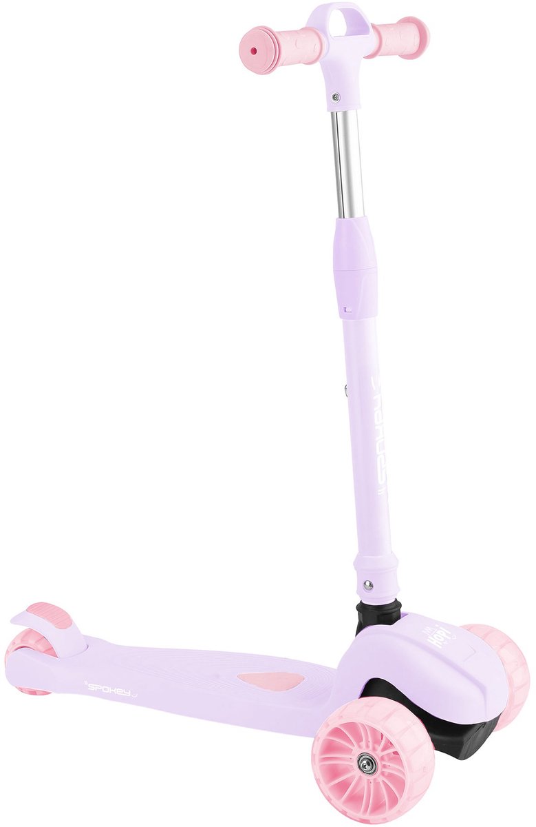 Spokey HOPI Kinderstep - Roestvrij staal - Verstelbaar stuur 65-80 cm - Opvouwbaar - Maximaal gebruikersgewicht 50 kg - EN-71 norm (5905339446183)