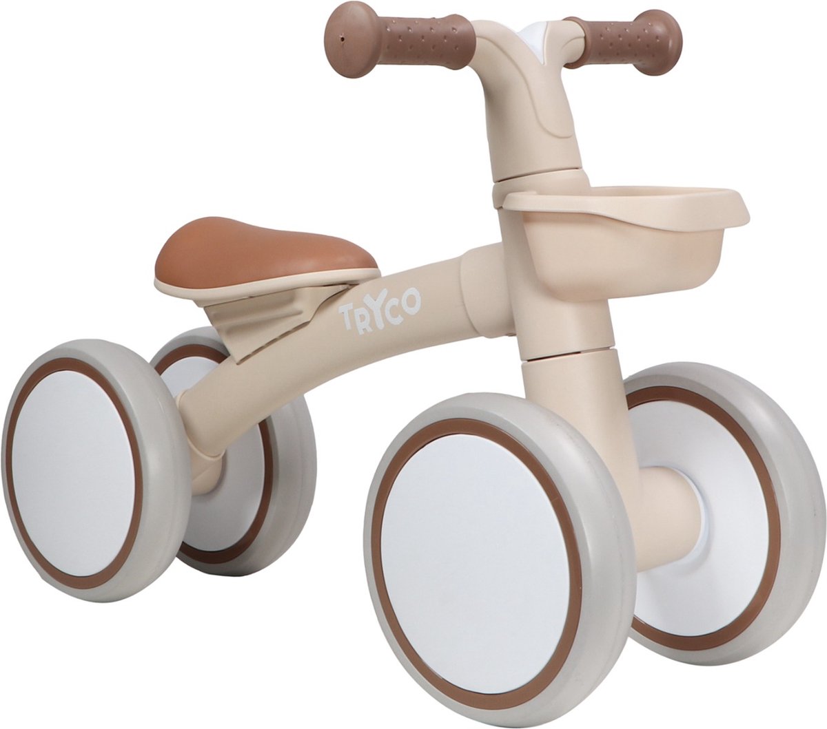 Tryco Luna Beige Loopfiets - Vanaf 1 jaar - Ook geschikt voor 2 jaar en 3 jaar - Loopfietsjes (5420067910053)