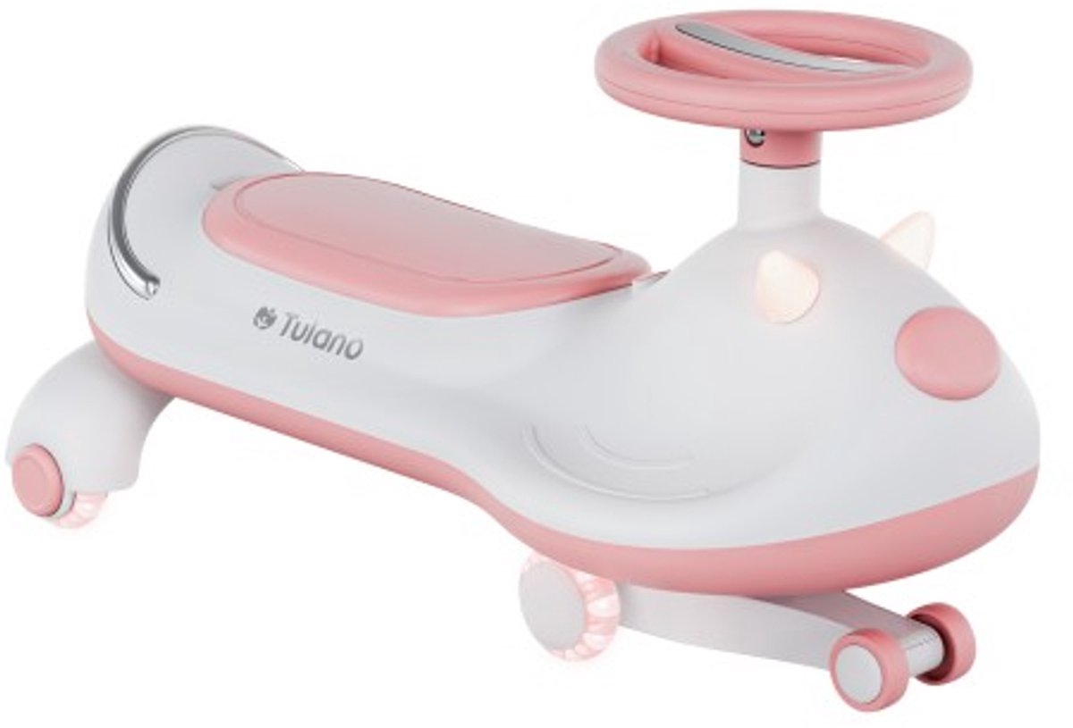 Tulano-Focus 45-Loopauto-Gravitatie/zwaartekrachtrijder-tot 100 kg-Roze (5903796019766)