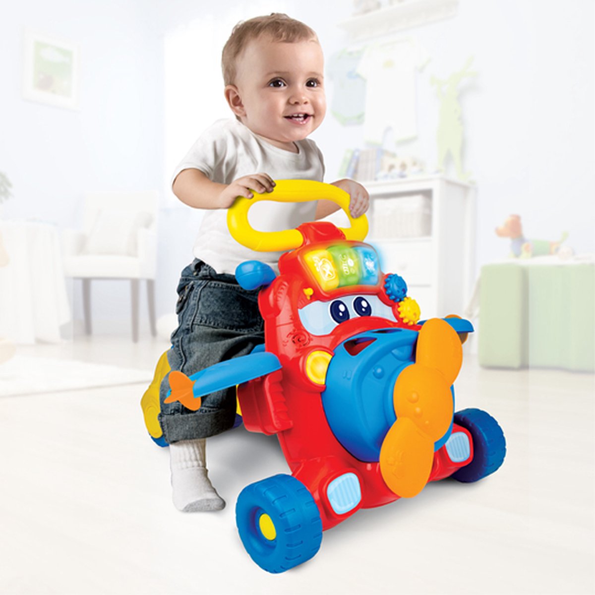 WINFUN Junior Jet 2-in-1 Ride-On met accessoires en aanpasbaar aan de behoeften van uw opgroeiende kind (4895038508750)