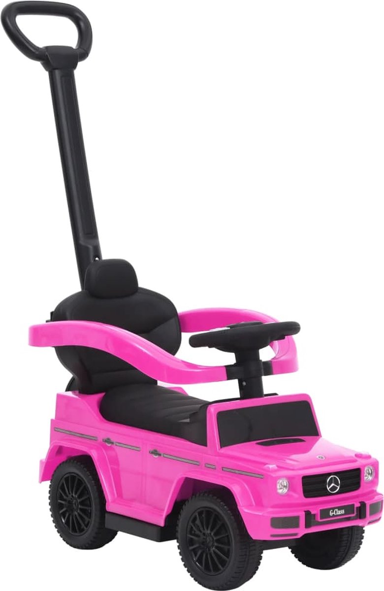 vidaXL Duw-loopauto Mercedes Benz G63 roze (8720286350447)