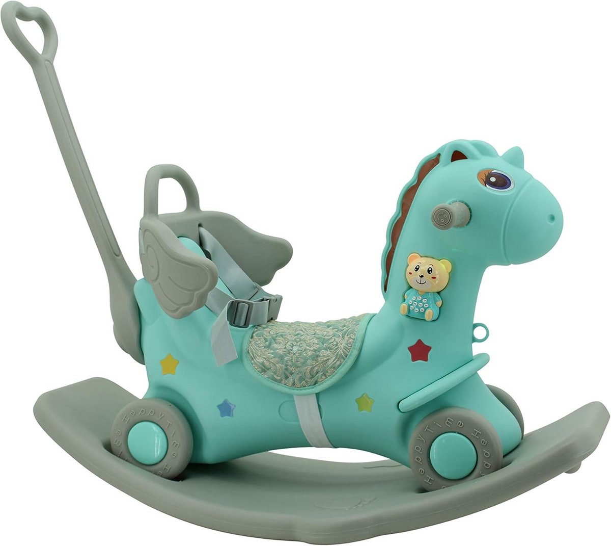 3-in-1 Loopfiets Wip en Glijbaan met Geluidseffecten TURQUOISE (9101057567568)