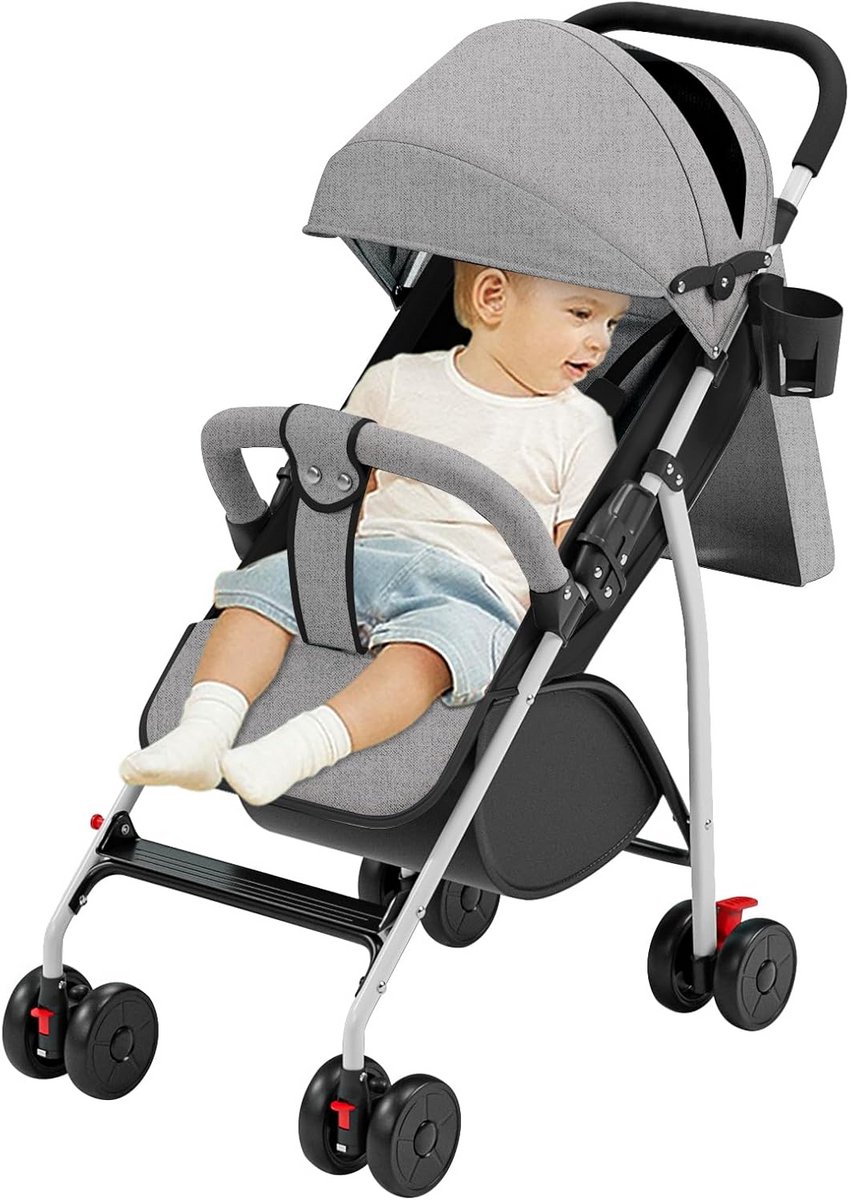 5-in-1 Driewieler met Duwstang voor Peuters en Baby's (18 Mnd tot 70 kg) (9101066138612)